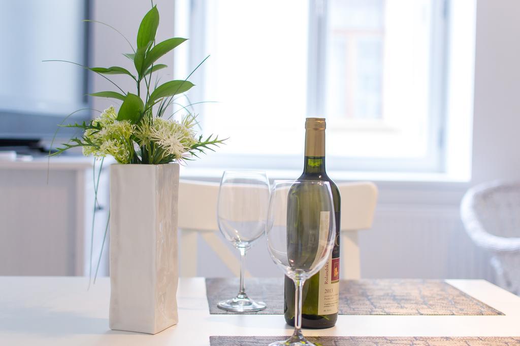 Penzion Apartmány Hradební Uherské Hradiště Esterno foto